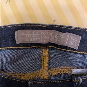 Zara women premium collection couture denim